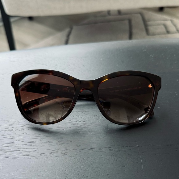 Prada Tortoise Shell Sunglasses - Picture 2 of 6